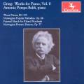 Grieg : uvres pour piano, vol. 8. Pompa-Baldi.