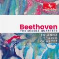 Beethoven : Les quatuors  cordes de la priode mdiane. Arianna String Quartet.