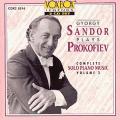 Serge Prokofiev : Intgrale de la musique pour piano, volume 2