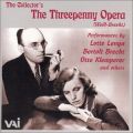 Weill : The Collectors "The Threepenny Opera" - Lenya, others