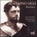 Beniamino Gigli : Rarities (1934-40)