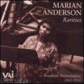 Marian Anderson - Rarities