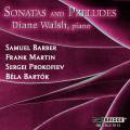 Barber, Martin, Prokofiev, Bartk : Sonates et prludes pour piano. Walsh.
