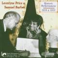 Leontyne Price : Enregistrements historiques, 1938-1953. Barber.