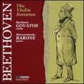 Beethoven : Les sonates pour violon. Govatos, Barone.