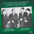 Brahms : Quintette pour clarinette. Mozart : Quatuors  cordes n 20 et 21. Gallodoro, Stuyvesant Quartet.
