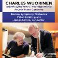 Charles Wuorinen : Symphonie n 8 - Concerto pour piano n 4. Serkin, Levine.