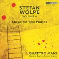 Stefan Wolpe : Intgrale de l'uvre pour piano, vol. 8. Duo Quattro Mani.