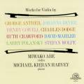 Musique amricaine pour violon et piano