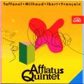 Musique franaise pour quintette  vents : Taffanel - Milhaud - Ibert - Franaix