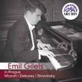 Emil Gilels joue Mozart, Debussy, Stravinsky : uvres pour piano.