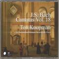 Bach : Intgrale des Cantates vol. 18. Koopman