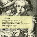 J.S. Bach : Mélodies pour soprano extraits du "Schemellis Gesangbuch". Emanuel, Koopman.