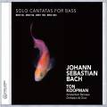 Bach : Cantates pour basse seule. Mertens, Koopman.