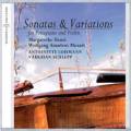 Danzi, Mozart : Sonates & variations pour violon et piano. Schlepp, Lohmann.