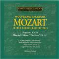 Mozart : Chefs-d'uvre sacrs pour chur. Bogard, Murray, Lewis, Rippon, Somary.