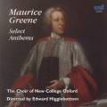 Maurice Greene : Hymnes choisis. Higginbottom.