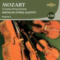 Mozart : Intgrale des quatuors  cordes, vol. 2. American Quartet.