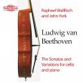 Beethoven : Sonates et Variations pour violoncelle et piano. Wallfisch, York.