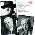 Bridge, Elgar, Holst : Concertos pour violoncelle. Wallfisch, Dickins.