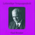 Lebendige Vergangenheit - Paul Bender