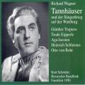 Wagner : Tannhuser 1950. Schrder, Treptow, Schlusnus, Eipperle.
