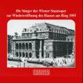 Mozart/Weber/Wagner/Verdi : Snger der Wiener Staatsoper 1955. Reining, Jurinac, Seefried, Kunz, Gden, Lipp.