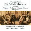 Verdi : Maskenball Highlights und Arien. Mitropoulos, Warren, Peerce, Milanov.