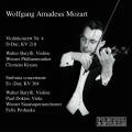 Mozart : Violinkonzert Nr. 4/Sinfonia concertante KV 364. Barylli, Doktor, Krauss, Prohaska.