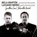 Bartok, Berio : Duos pour deux violons. Crow, Berick.