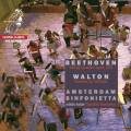 Beethoven, Walton : Musique de chambre pour cordes. Amsterdam Sinfonietta.