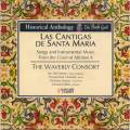 Las Cantigas de Santa Maria : Musique vocale et instrumentale  la Cour d'Alphonse X de Castille. The Waverly Consort.