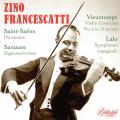 Zino Francescatti joue Lalo, Vieuxtemps, Saint-Sans et Sarasate.