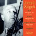 Joseph Szigeti joue Bach, Brahms et Vaughan Williams : Sonates pour violon.