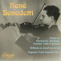 Ren Benedetti joue Wieniawski, Sarasate, Kreisler, Milhaud, Paganini : uvres pour violon.