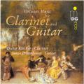 Musique virtuose pour clarinette et guitare. Klcker, Prunnbauer.