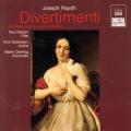 Haydn : Divertimenti pour flte, violon et violoncelle. Meisen, Sebestyen, Ostertag.