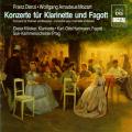 Mozart, Danzi : Concertos pour clarinette et basson. Klcker, Hartmann, Skvor.