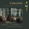 Schubert, Winter : Concertos pour clarinette, basson et orchestre. Klcker, Hartmann, Skvor.