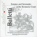 Balletti. Sonates et Srnades  la Cour de Kromeriz. Trompeten Consort Freidemann Immer, Salzburger Barockensemble.