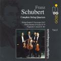 Schubert : Intgrale des quatuors  cordes, vol. 5. Leipziger Streichquartett.