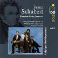 Schubert : Intgrale des quatuors  cordes, vol. 9. Leipziger Streichquartett.