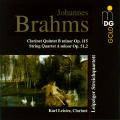 Brahms : Musique de chambre. Leister, Leipziger Streichquartett.