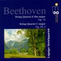 Beethoven : Quatuors  cordes n 9 et 10. Leipziger Streichquartett.