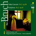 Bruch: Symphony No. 2 & Violin Concerto No. 3. Gernot Schmalfu, Andreas Krecher, Sinfonieorchester Wuppertal.