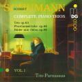 Schumann : Intgrale des trios pour piano, vol. 1. Trio Parnassus.