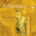 Schoenberg : Quatuors  cordes n 2 et 4. Oelze, Leipziger Streichquartett.