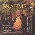 Brahms: Quartet Op. 67 & Sextet Op. 18. Leipziger Streichquartett.