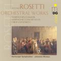 Rosetti: Orchestral Works, Vol. 1. Christian Specht, Stefan Czermak, Akiko Tanaka, Johannes Moesus, Hamburger Symphoniker.