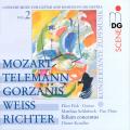 Konzertante Zupfmusik, Vol. 2. Eliot Fisk, Matthias Schlubeck, Dieter Kreidler, fidium concentus.
